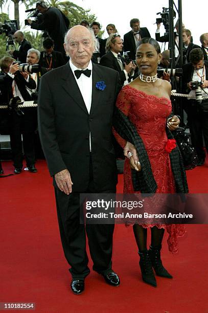Eddie Barclay during 2003 Cannes Film Festival - Closing Ceremony - Arrivals at Palais des Festivals in Cannes, France.