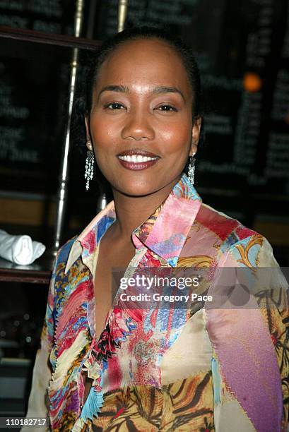 Sonja Sohn wearing a Versace blouse