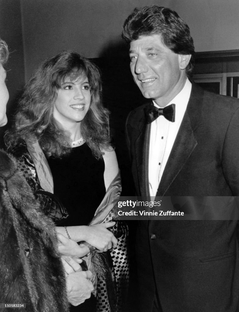 Former NFL quarterback Joe Namath and his wife Deborah Mays arrive at