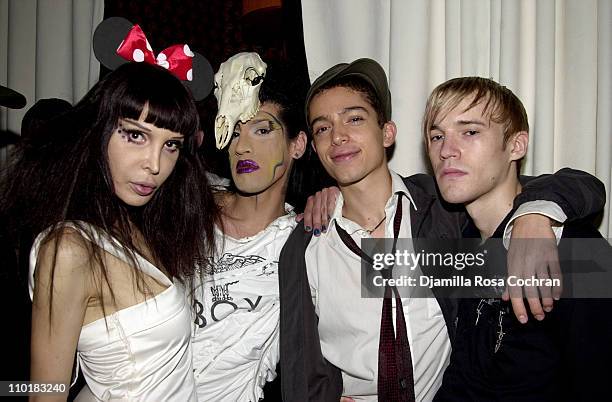 Sophia Lamar and partygoers during Sophia Lamar's Birthday Party at Plaid at Plaid in New York City, New York, United States.