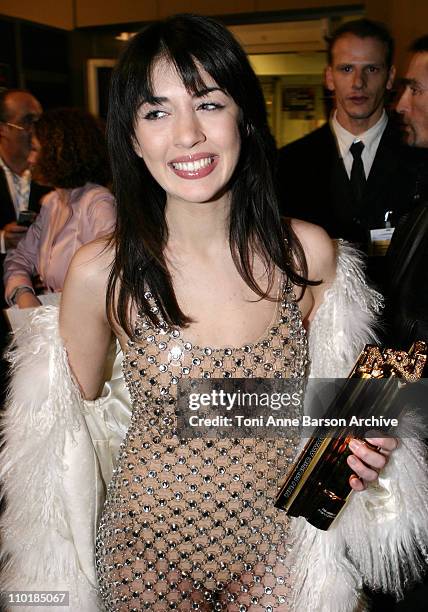 Nolwenn Leroy of Star Academy 2 during 2004 NRJ Music Awards - Back Exit / After Show Departure at Palais des Festivals in Cannes, France.