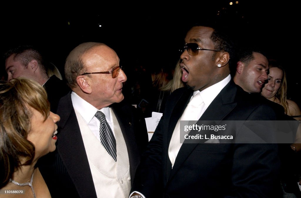 Clive Davis and Sean "P. Diddy" Combs during 2004 Clive Davis... Photo