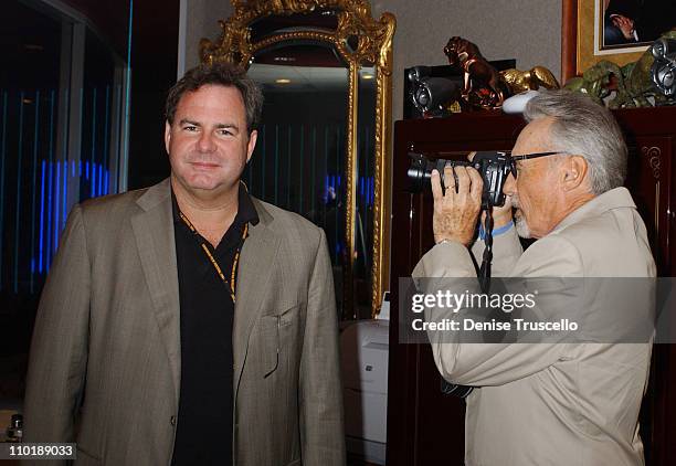 Danny Greenspun and Dennis Hopper during CineVegas 2004 - Tribute to Dean Stockwell at The Palms Casino Resort in Las Vegas, Nevada.