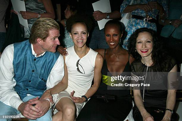 Matthew Modine, Cari Modine, Iman and Bebe Neuwirth