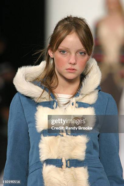 Heather Marks wearing Marc by Marc Jacobs Fall 2004