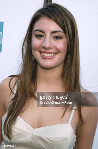 Dominik Garcia-Lorido, daughter of Andy Garcia during 3rd Annual Tribeca Film Festival - "Last Goodbye" World Premiere at UA Theater Battery Park in...