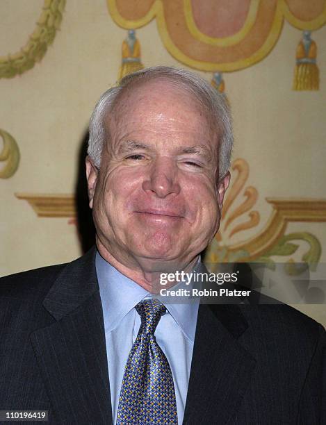 Senator John McCain during The 56th Annual Writers Guild of America Awards, East - Arrivals at The Pierre Hotel in New York City, New York, United...