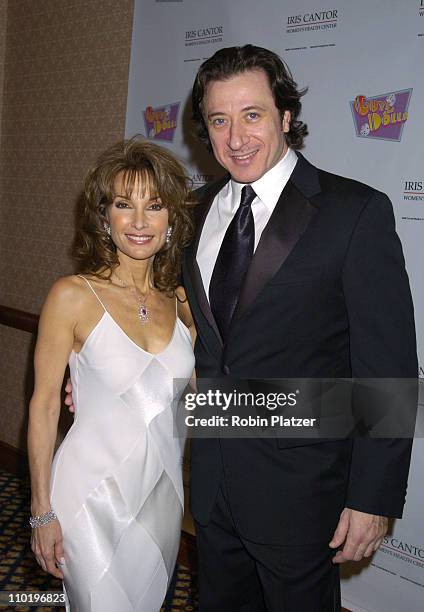 Susan Lucci and Federico Castelluccio during An Evening of Music From Guys and Dolls to Benefit the Iris Cantor Women's Health Center at The Sheraton...