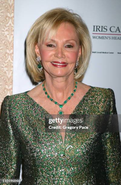 Iris Cantor during An Evening of Music From Guys and Dolls to Benefit the Iris Cantor Women's Health Center at The Sheraton New York Hotel in New...
