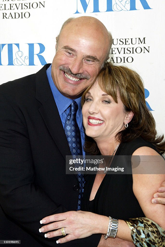 Dr. Phil McGraw and his wife Robin during Talking to Dr. Phil at The ...