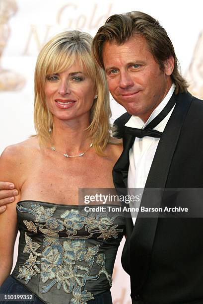 Eileen Davidson and husband Vincent Van Patten during 44th Monte Carlo Television Festival - Closing Ceremony - Arrivals at Grimaldi Forum in...