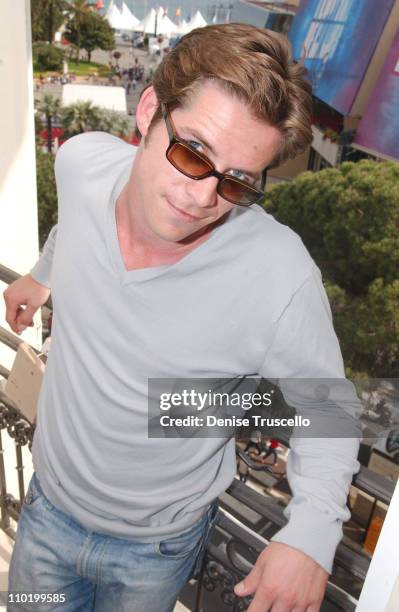 Sean Maguire during 2004 Cannes Film Festival - WireImage Portraits - Day 3 at WireImage Studio in Cannes, France.