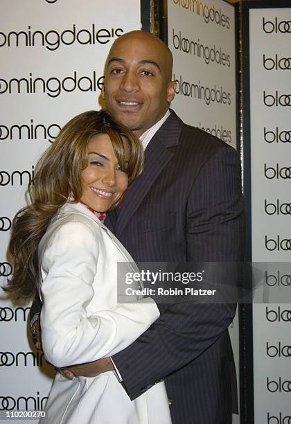 Vanessa Marcil and James Lesure during GQ, NBC and Bloomingdales Night of Las Vegas Decadence in New York City at Bloomingdales in New York City, NY,...