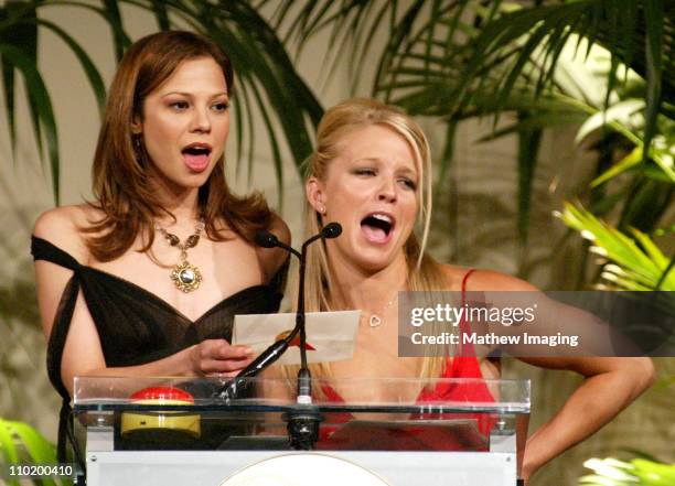 Tamara Braun and Alicia Leigh Willis during 31st Annual Daytime Emmy Awards Creative Arts Presentation - Show at Grand Ballroom at Hollywood and...