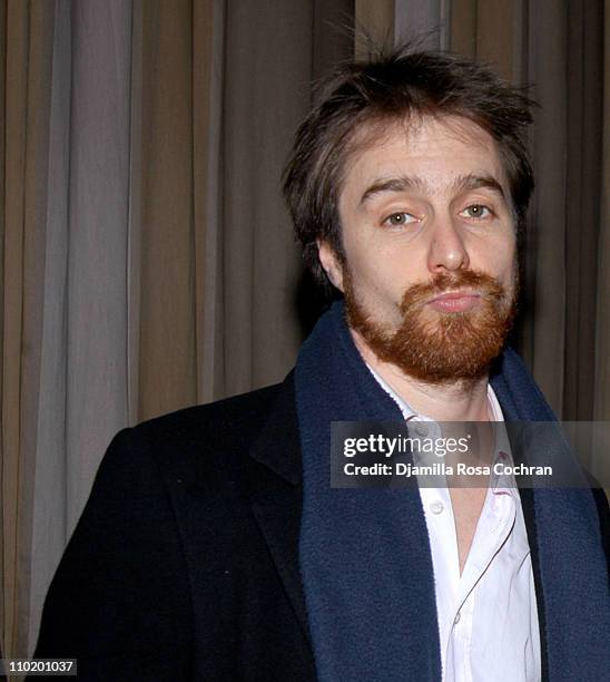 Sam Rockwell during 2004 Vail Film Festival - Program Launch Party in New York City at The Tribeca Grand Hotel in New York City, New York, United...