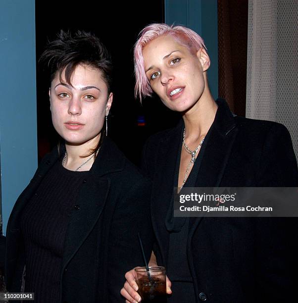 Deak Eugenikos and Eve Salvail during 2004 Vail Film Festival - Program Launch Party in New York City at The Tribeca Grand Hotel in New York City,...