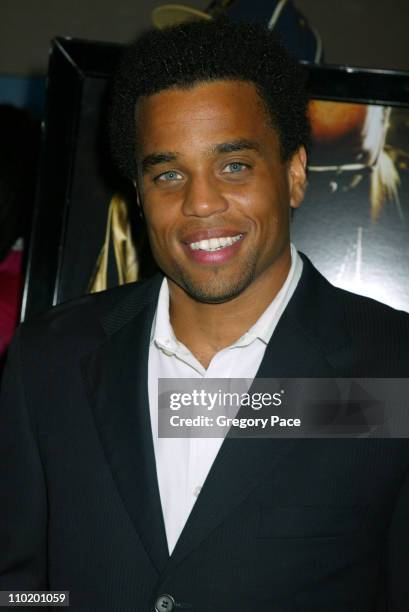 Michael Ealy during "Never Die Alone" New York Premiere - Inside Arrivals at Chelsea West Cinemas in New York City, New York, United States.