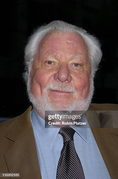 Bernie Brillstein during William Morris Party for Upfronts at The Four Seasons Restaurant in New York, New York, United States.