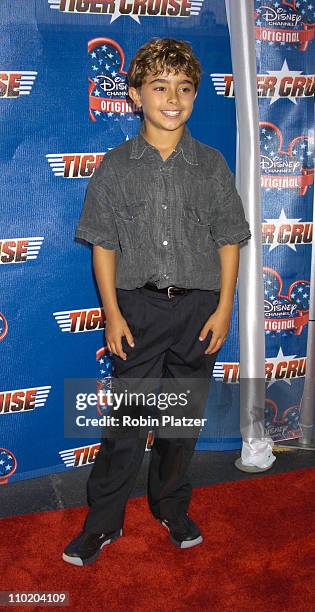 Jansen Panettiere during Disney Channel Presents The New York Premiere of "Tiger Cruise" at The Intrepid Sea-Air-Space Museum in New York City, New...