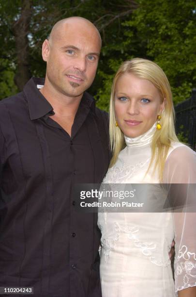 Alicia Leigh Willis and John Oswal during The 31st Annual Daytime Emmy Awards - Pre-Party Thrown by Mayor Bloomberg at Gracie Mansion in New York,...