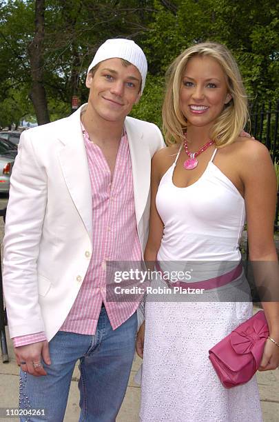 Marty West and Andria Mullins during The 31st Annual Daytime Emmy Awards - Pre-Party Thrown by Mayor Bloomberg at Gracie Mansion in New York, New...