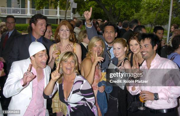 "Guiding Light" group shot during The 31st Annual Daytime Emmy Awards - Pre-Party Thrown by Mayor Bloomberg at Gracie Mansion in New York, New York,...