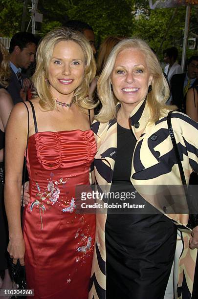 Beth Chamberlin and Tina Sloan during The 31st Annual Daytime Emmy Awards - Pre-Party Thrown by Mayor Bloomberg at Gracie Mansion in New York, New...