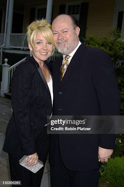 Melody Thomas Scott and husband Ed Scott during The 31st Annual Daytime Emmy Awards - Pre-Party Thrown by Mayor Bloomberg at Gracie Mansion in New...