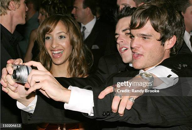 Christel Khalil, David Lago and Greg Rikaart during 31st Annual Daytime Emmy Awards - Arrivals at Radio City Music Hall in New York City, New York,...