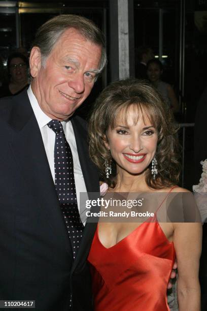 Helmut Huber and Susan Lucci during 31st Annual Daytime Emmy Awards - Arrivals at Radio City Music Hall in New York City, New York, United States.