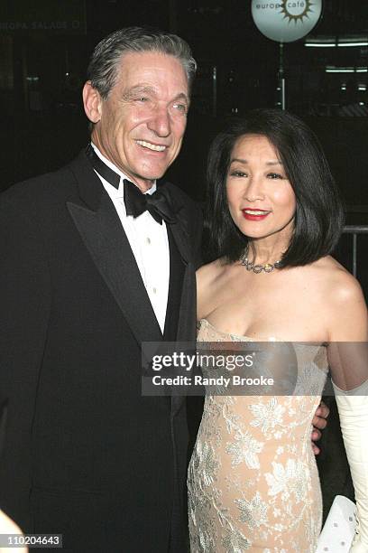 Maury Povich and Connie Chung during 31st Annual Daytime Emmy Awards - Arrivals at Radio City Music Hall in New York City, New York, United States.