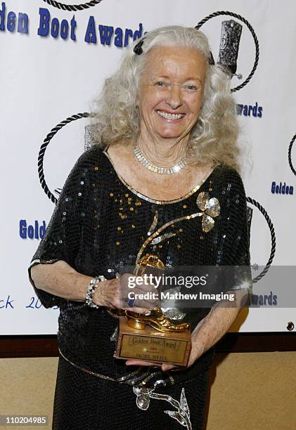 Noel Neill during 22nd Annual Golden Boot Awards-Show and Green Room at Sheraton Universal Hotel in Universal City, California, United States.