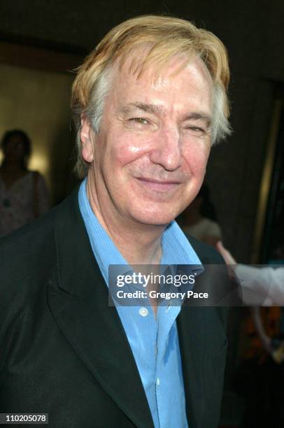 Alan Rickman during "Harry Potter and the Prisoner of Azkaban" New York Premiere at Radio City Music Hall in New York City, New York, United States.