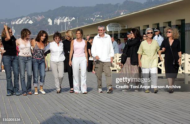 Diane Kuris, Lio, Claude Lelouch, Bethina Rheims, Marie-Jousee Croze, Claudie Ossard, Mathilde Seigner, Anouck Aimee, Danielle Heymann and Jeanne...