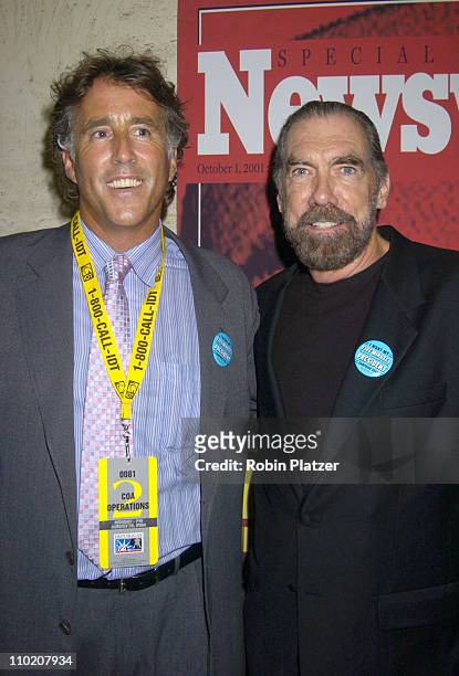 Chris Lawford and John Paul DeJoria during Newsweek Party for The Republican Convention Given by Lally Weymouth at The Four Seasons Restaurant in New...