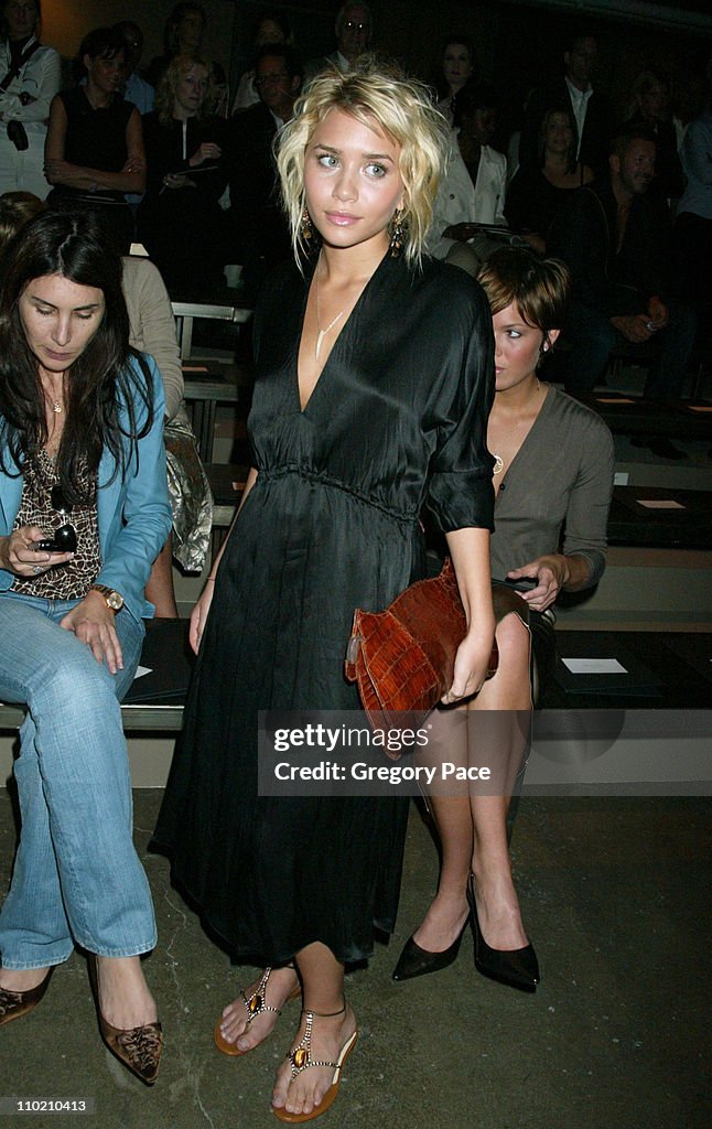 Olympus Fashion Week Spring 2005 - Calvin Klein - Front Row and Backstage