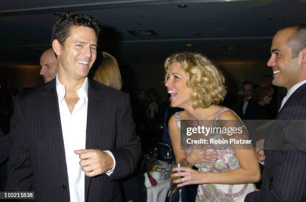 Ted King, Laura Wright and Stephen Martines during 10th Annual Daytime Television Gala Benefiting St. Jude Children's Research Hospital at Marriott...