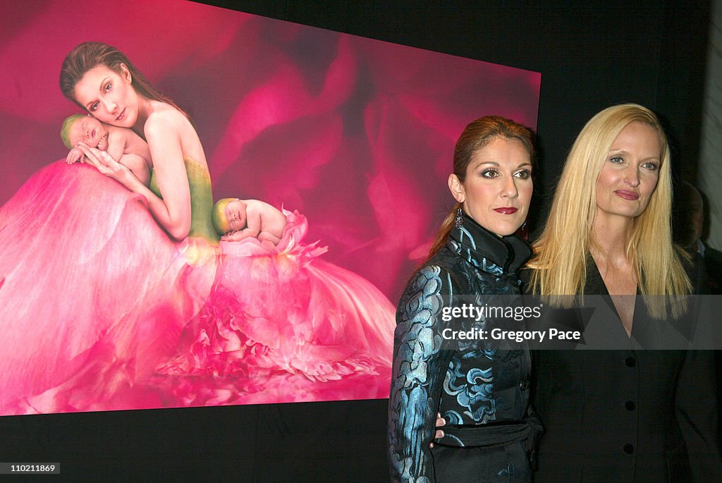 Celine Dion And Renowned Photographer Anne Geddes Celebrate The Release Of Their Unprecedented CD/Book Collabaration "Miracle"
