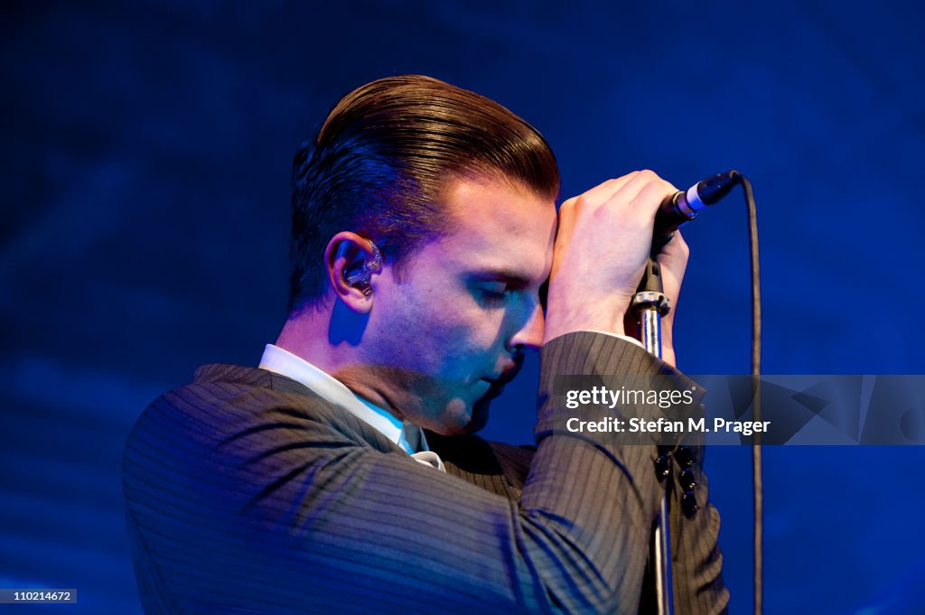 Hurts Perform At Tonhalle In Munich