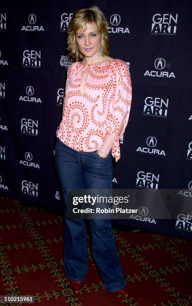 Amy Carlson during Gen Art Film Festival - "Loverboy" Premiere - Inside Arrivals at Ziegfeld Theatre in New York City, New York, United States.