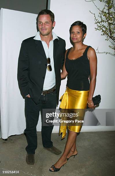 Justin Chambers and wife Keisha during The International Center of Photography's 21st Annual Infinity Awards - Inside at Skylight Studios in New York...