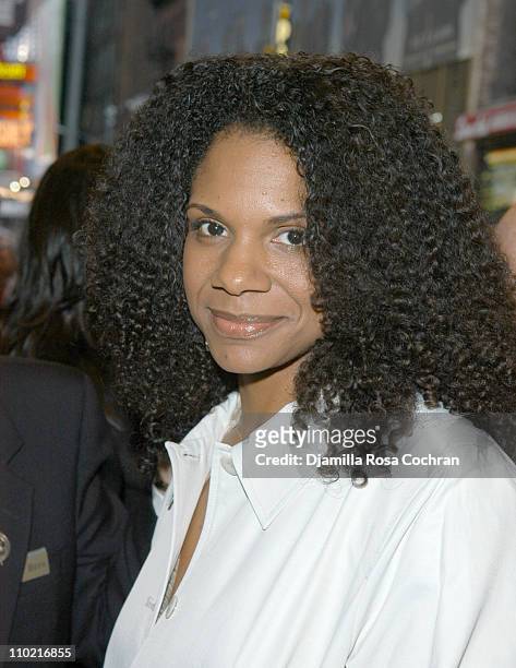 Audra McDonald during "On Golden Pond" Opening Night on Broadway - Arrivals at The Cort Theatre in New York City, New York, United States.