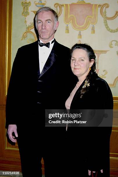 John Sayles and Maggie Renzi during 57th Annual Writers Guild Awards - New York Arrivals at The Pierre Hotel in New York City, New York, United...