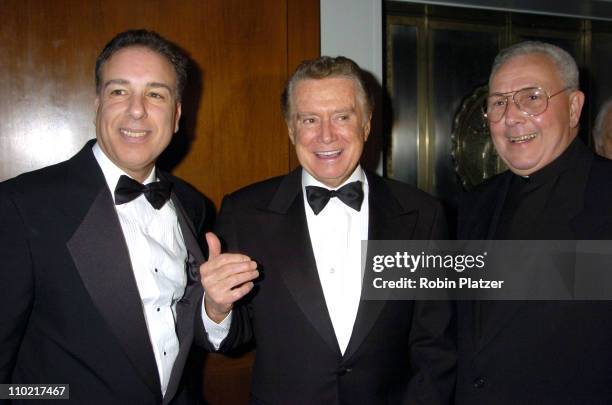 Thomas Cantone, Regis Philbin and Brother Anthony D'Adamo