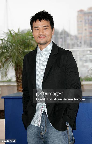 Lam Ka Tung during 2005 Cannes Film Festival - "Election" Photocall in Cannes, France.