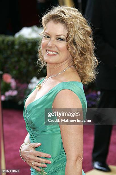 Mary Hart during The 77th Annual Academy Awards - ET Platform at Kodak Theatre in Los Angeles, California, United States.