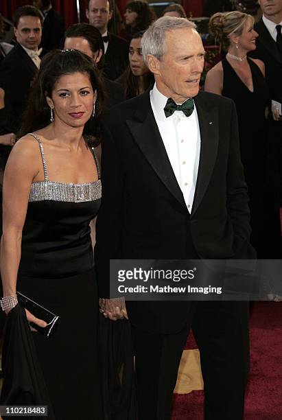 Dina Ruiz and Clint Eastwood nominee Best Actor in a Leading Role and Director for "Million Dollar Baby"