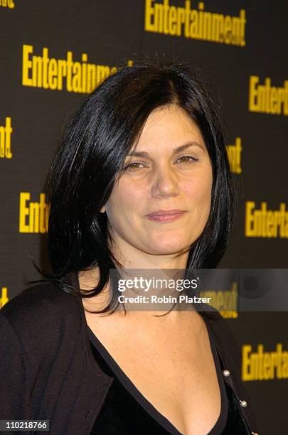 Linda Fiorentino during Entertainment Weekly 11th Annual Oscar Viewing Party at Elaines Restaurant in New York City, New York, United States.