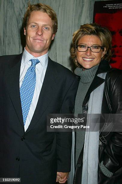 Howard Gould and Ashleigh Banfield during "In My Country" New York City Premiere - Inside Arrivals at Beekman Theatre in New York City, New York,...