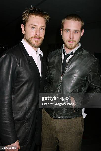 Ron Eldard and Ryan Gosling during "A Work in Progress: An Evening with Marc Forster" - Arrivals and Inside at The Museum of Modern Art in New York...